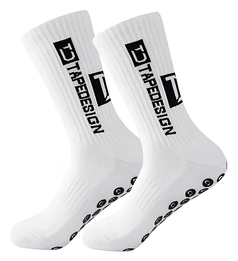 Calcetas Antideslizantes TapeDesign  Blancas