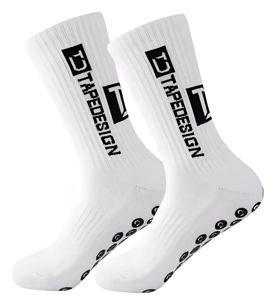 Calcetas Antideslizantes TapeDesign  Blancas 1