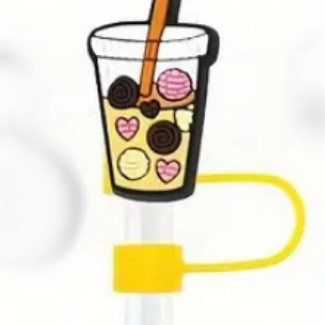 STRAW COVERS DRINKS 6