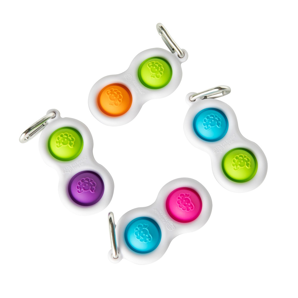 SIMPL DIMPL, LLAVERO PARA MANOS INQUIETAS COLORES SURTIDOS