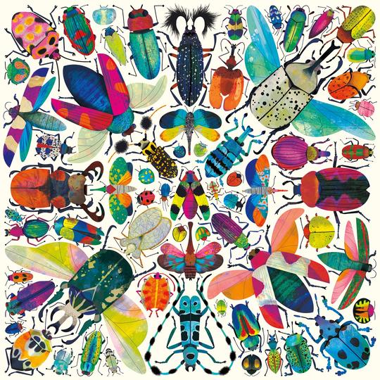 PUZZLE 500PCS, ESCARABAJOS