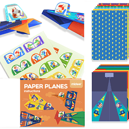 ORIGAMI DE AVIONES SET 36PCS