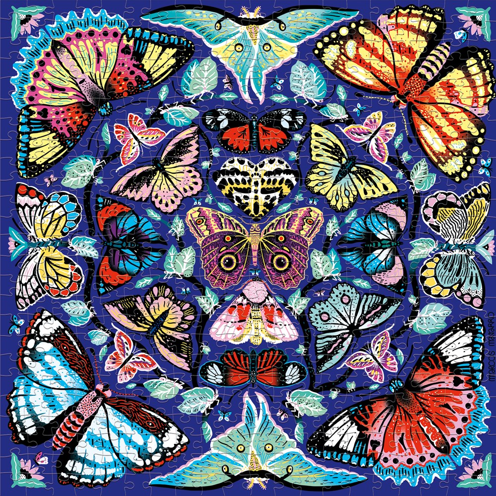 PUZZLE 500PCS, MARIPOSAS