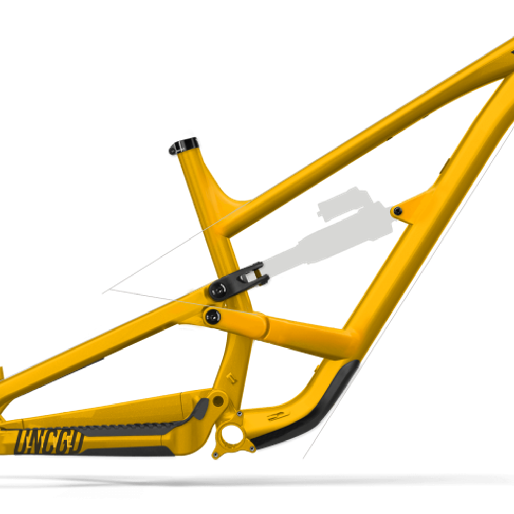 Cuadro YT Capra MK3 AL Amarillo 1