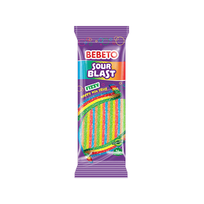 Sour Blast Fizzy Multi Fruta 180grs.