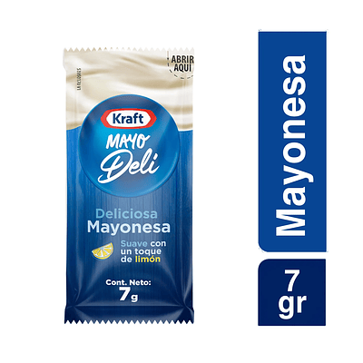 Mayonesa Kraft Deli Sachet 7grs. 500u.