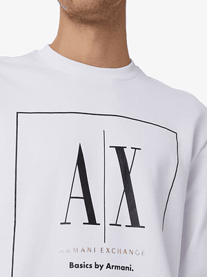 Poleron Armani Blanco