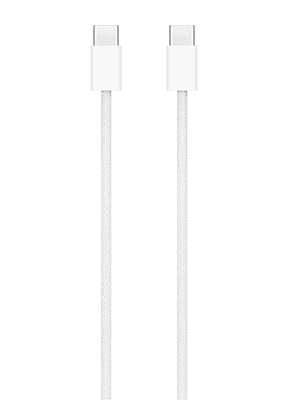 Cable Tipo C - 2 metros Para Apple Iphone Carga Rápida Blanco