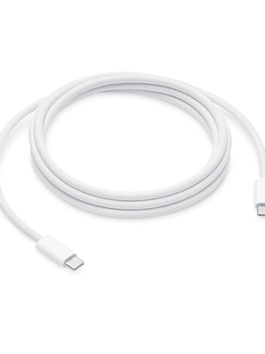 Cable Tipo C - 2 metros Para Apple Iphone Carga Rápida Blanco