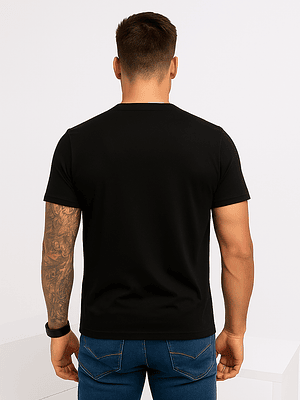 Polera Diesel T-Diegor Big Logo - Negro