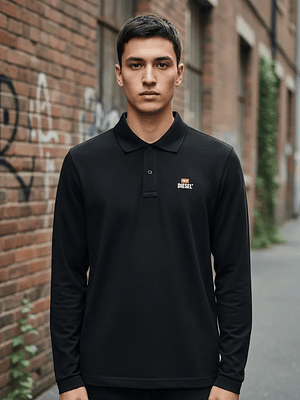 Polera Manga Larga Diesel T-Smith LS Out Macmisa