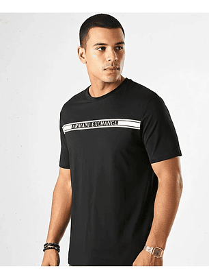 Armani Exchange Tee Shirt 6gztau-zja5z Noir M y L 