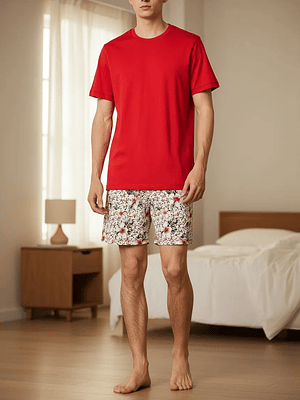 Pijama Diesel Just Stark Hombre Talla L Dos piezas 