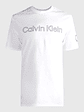 Polera Calvin Klein Blanca Logo Minimal – Importada Original - Miniatura 3