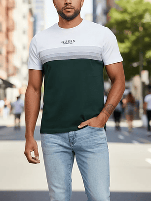 Polera Guess Hombre - Remera Casual