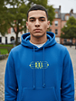 Polerón Diesel Hoodie con Logo y Backprint - Miniatura 1
