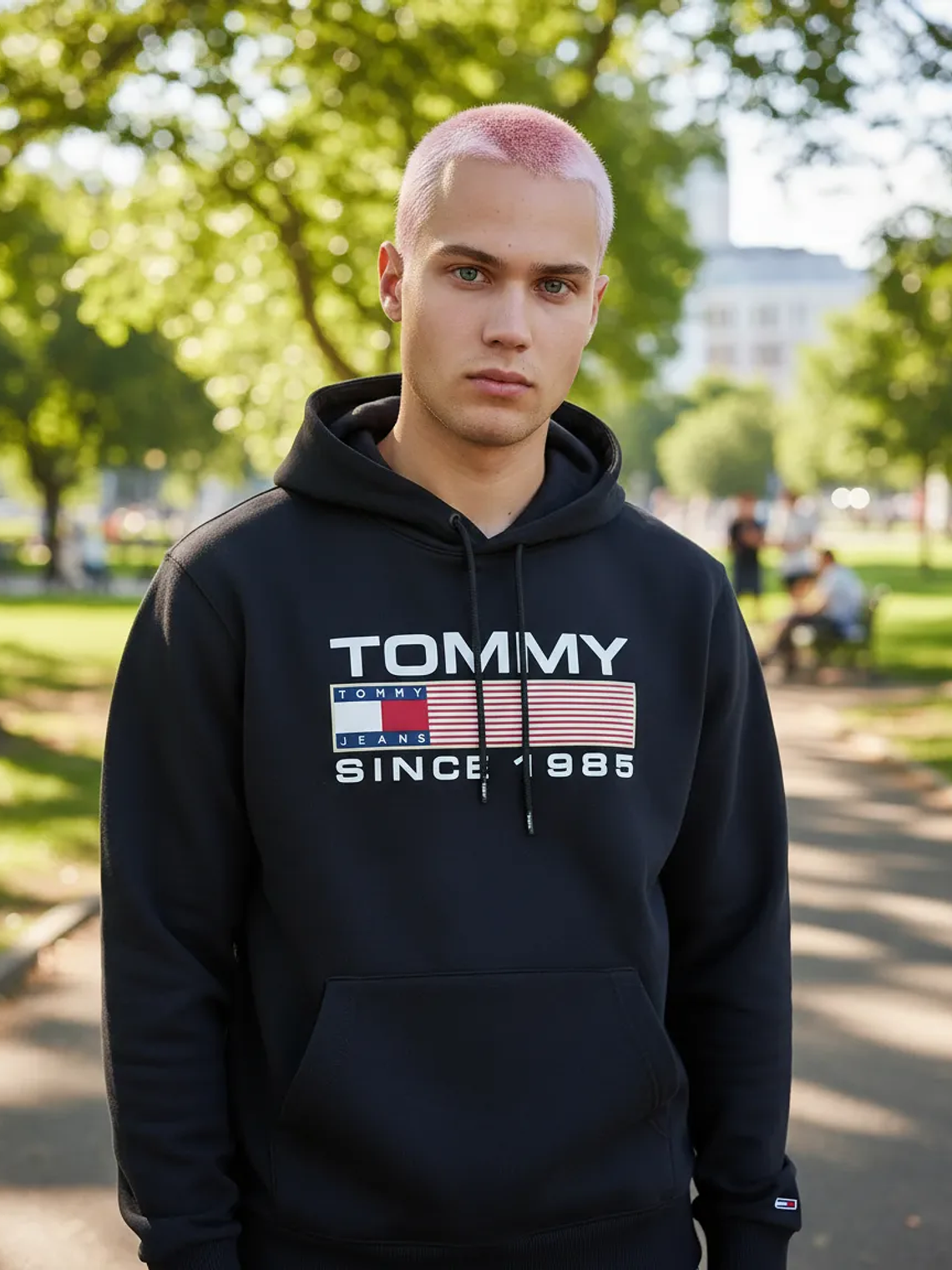 Poleron Tommy Hilfiger Traido de Usa  4