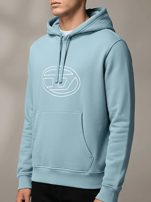 Polerón Diesel Talla XL S-Ginn-Hood-E4 Para Hombre A06922-0LEAC Original Con Capucha