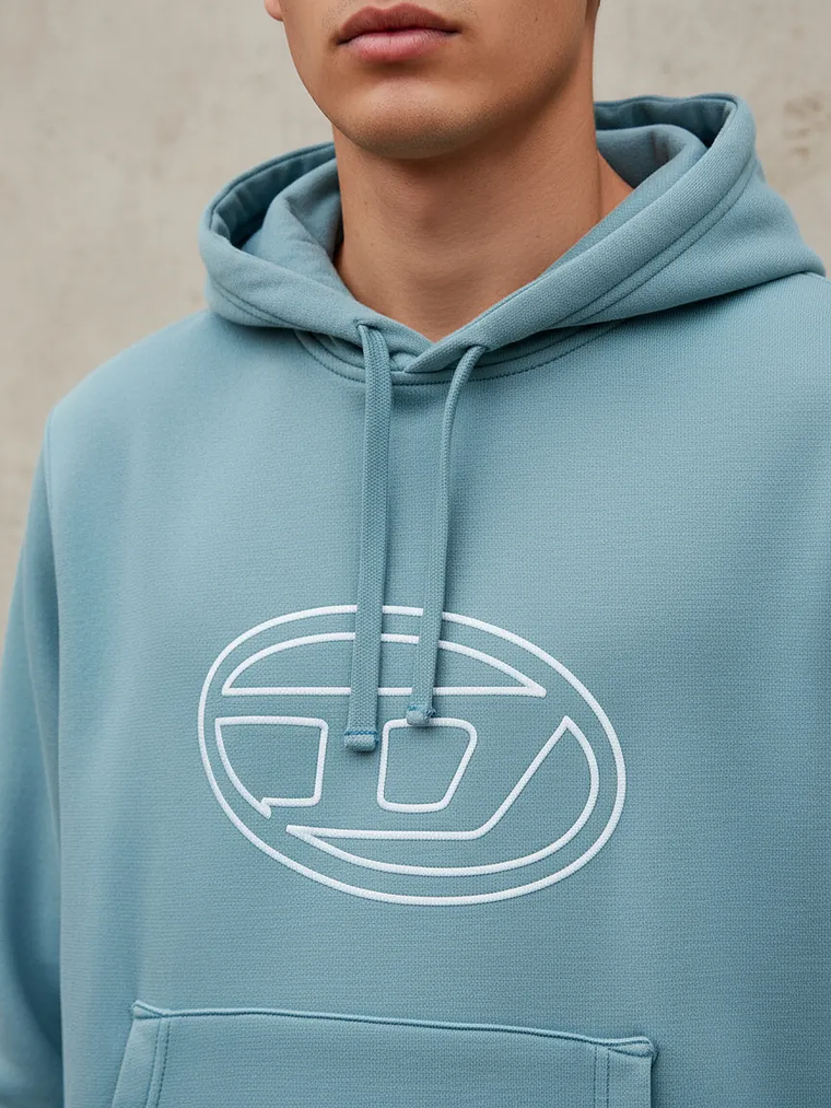 Polerón Diesel Talla XL S-Ginn-Hood-E4 Para Hombre A06922-0LEAC Original Con Capucha 4