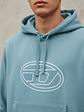 Polerón Diesel Talla XL S-Ginn-Hood-E4 Para Hombre A06922-0LEAC Original Con Capucha - Miniatura 4