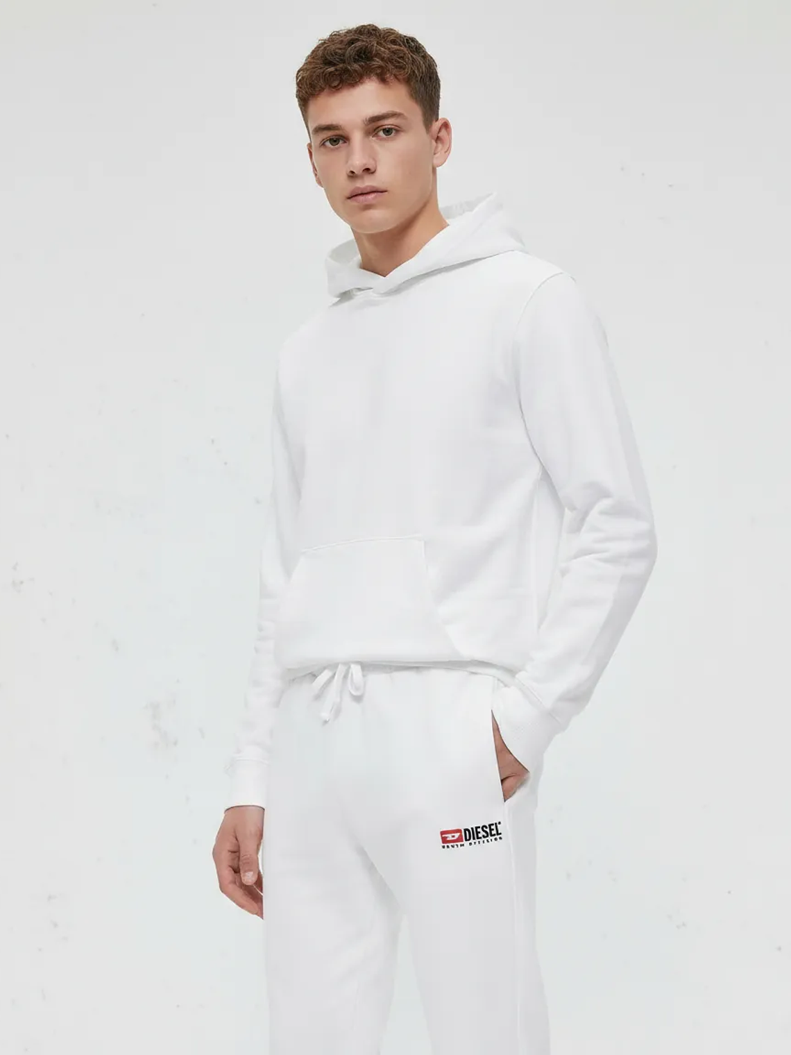 Pantalón Jogger Diesel Hombre Blanco – Original Importado 5