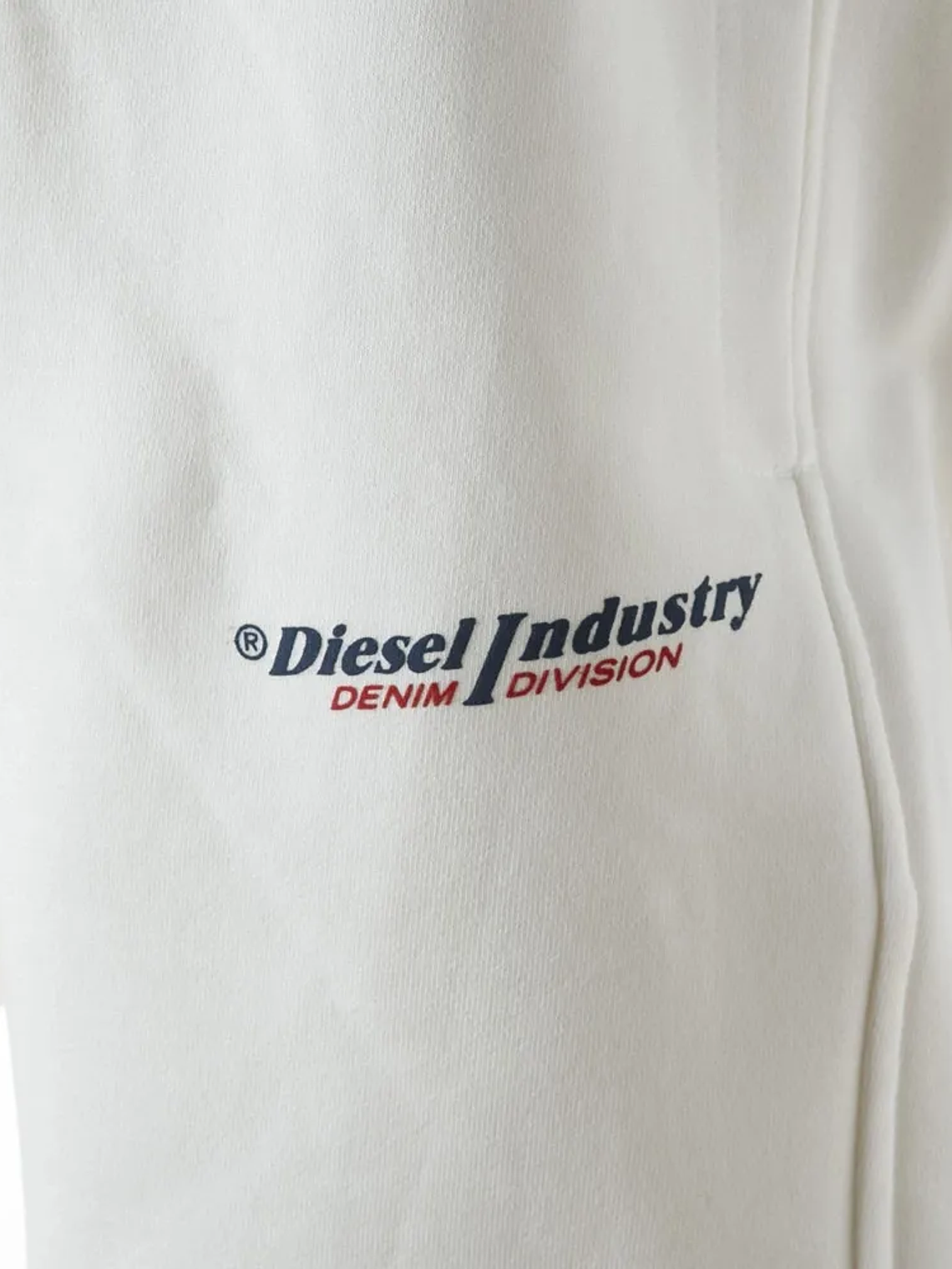 Pantalón Jogger Diesel Hombre Blanco Original Importado 3