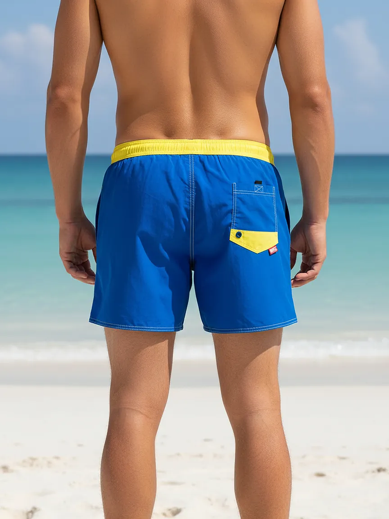 Traje de Baño Diesel azul  3