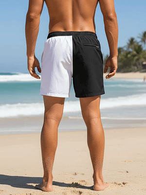 Traje de Baño The North Face Bicolor - Negro/Blanco