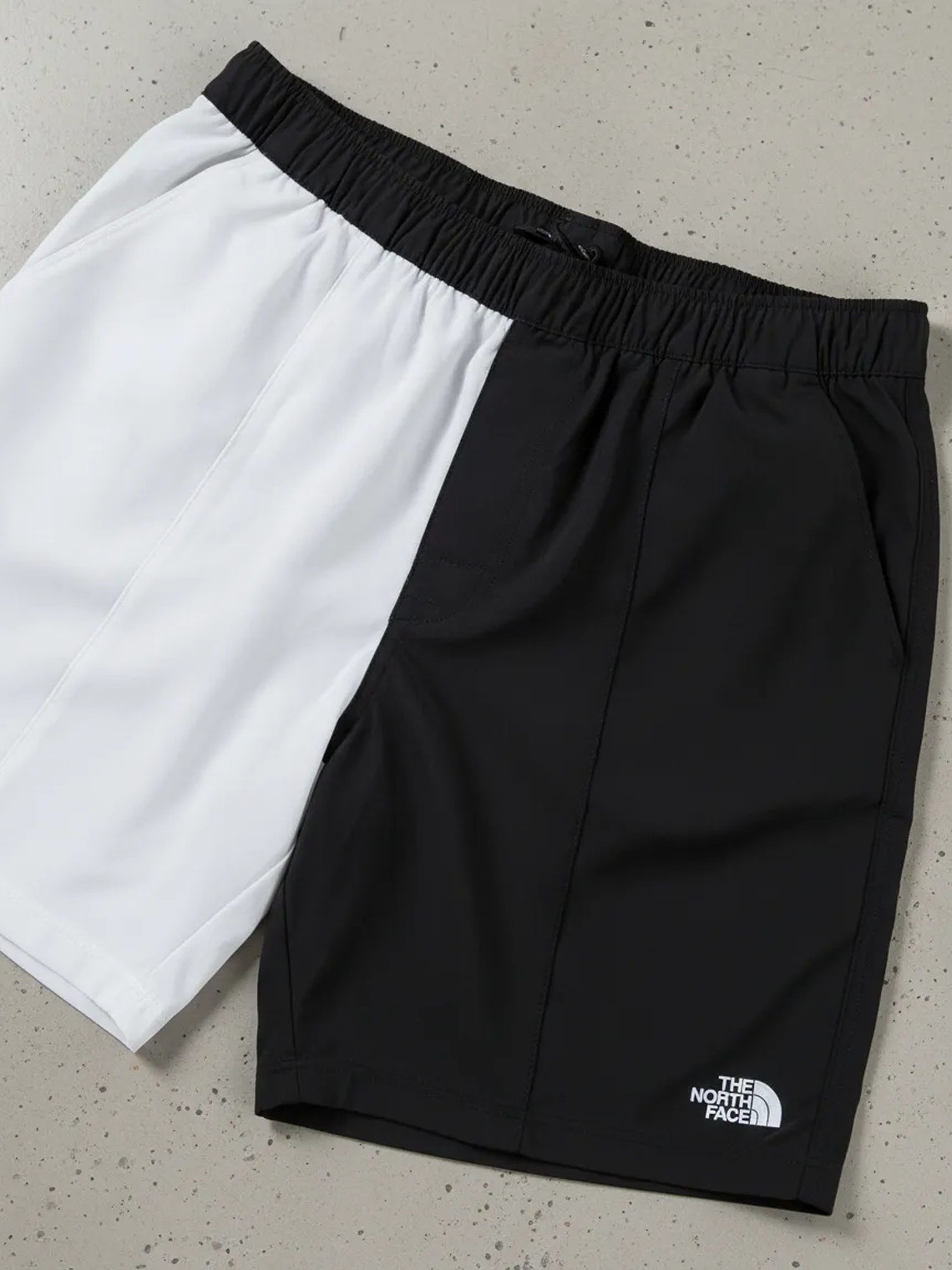 Traje de Baño The North Face Hombre Bicolor Negro/Blanco – Original Importado 3