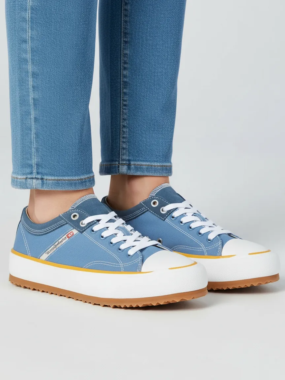 Diesel Blue S-Principia Low-Top Sneakers - Talla 43 4