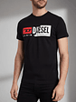 Polera Diesel T-Diego-Cuty Camiseta Negra - Miniatura 7