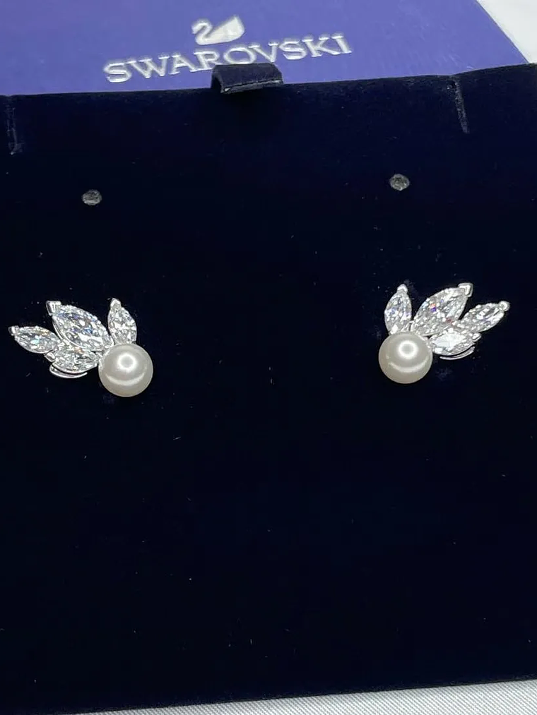 Aros Swarovski Elegantes Para Mujer 5