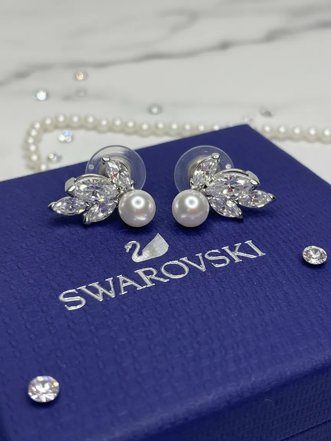 Aros Swarovski Elegantes Para Mujer 1