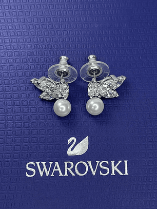 Aros Swarovski Elegantes Para Mujer