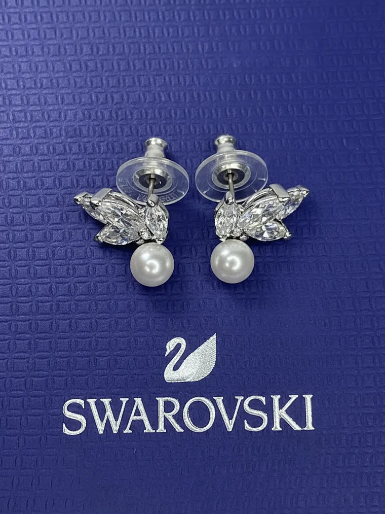 Aros Swarovski Elegantes Para Mujer 2
