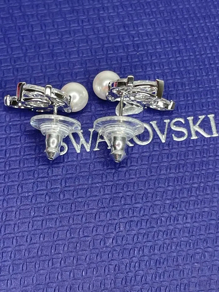 Aros Swarovski Elegantes Para Mujer 8
