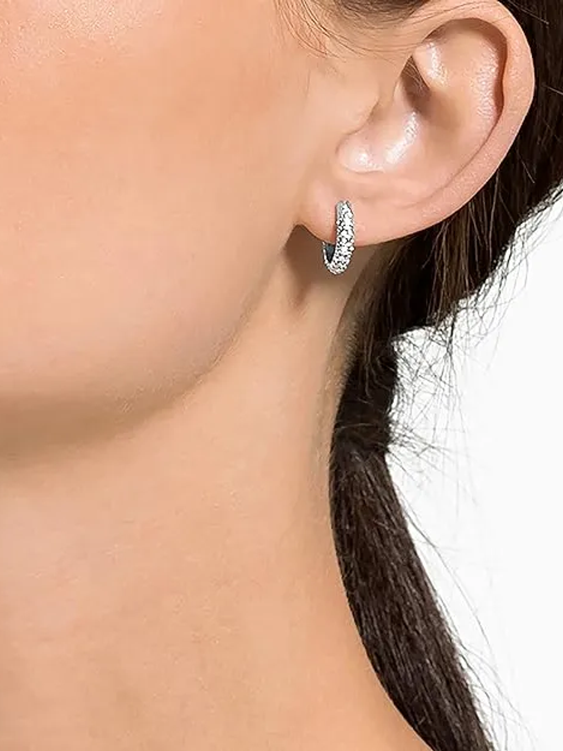 Pendientes Swarovski Stone Baño Rodio 4