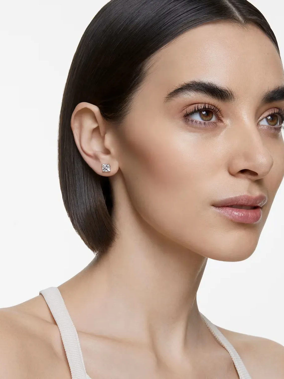 Aros Swarovski Elegantes de Cristal 2