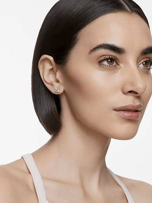 Aros Swarovski Elegantes de Cristal