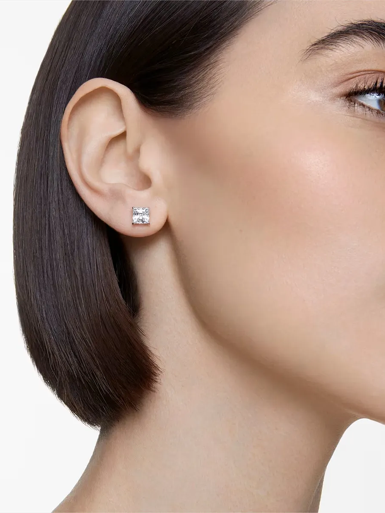 Aros Swarovski Elegantes de Cristal 4