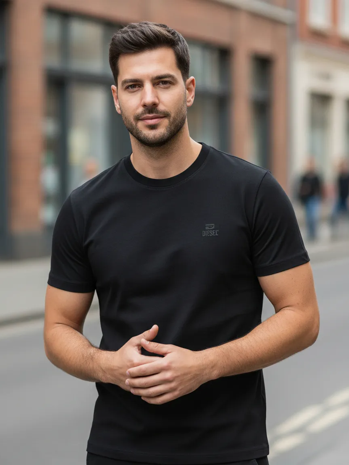 Polera Diesel T-diegor-hd Maglietta Moderna 1