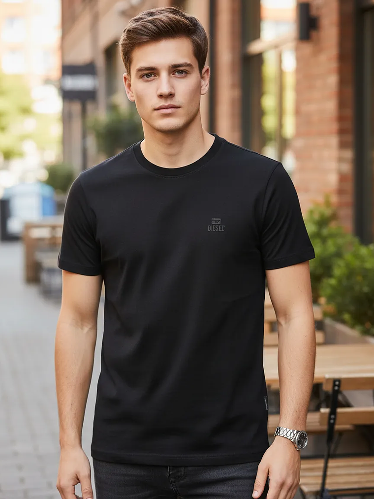 Polera Diesel T-diegor-hd Maglietta Moderna 3