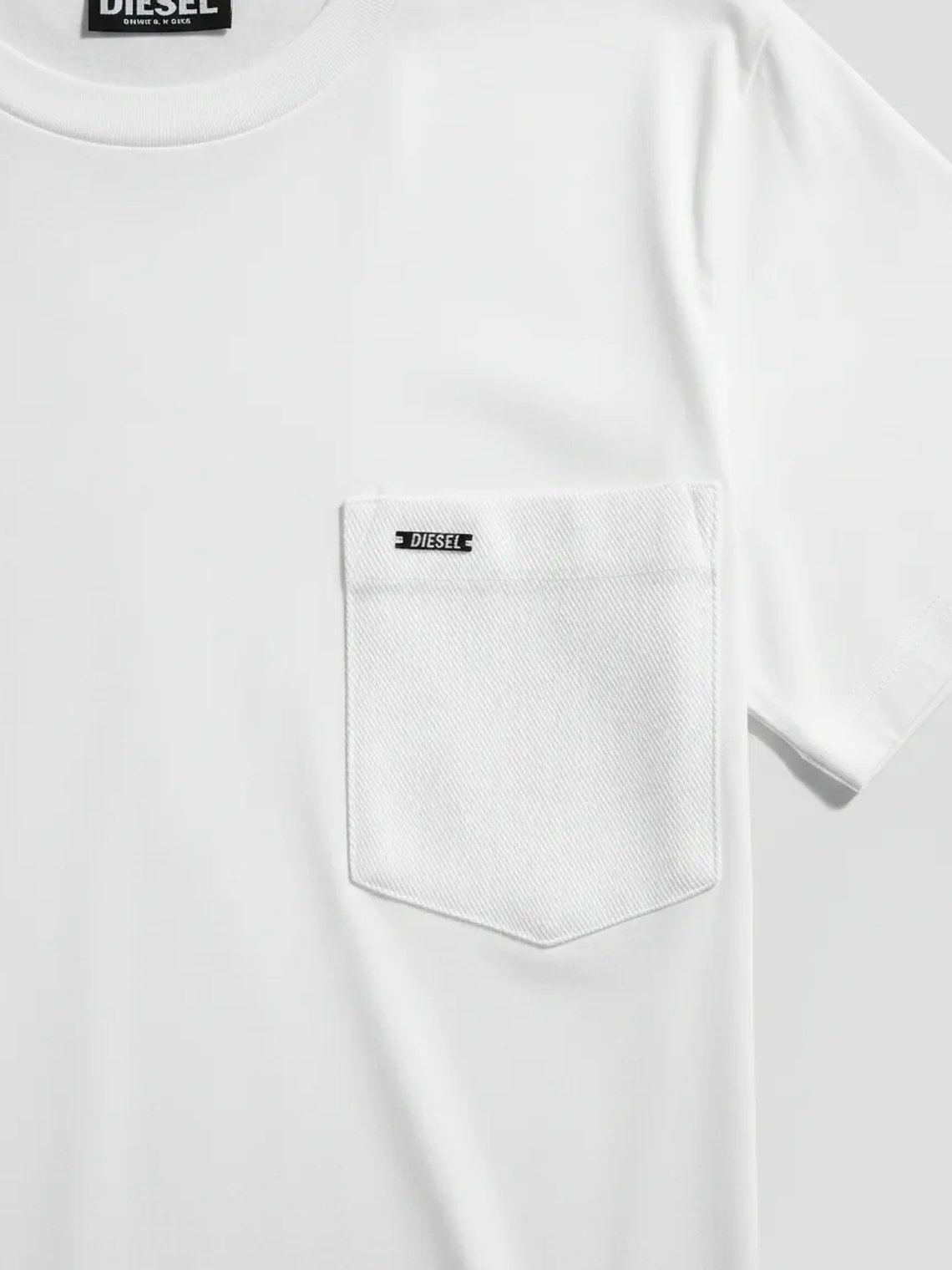 Polera Diesel T-just Small Crew Denim 2