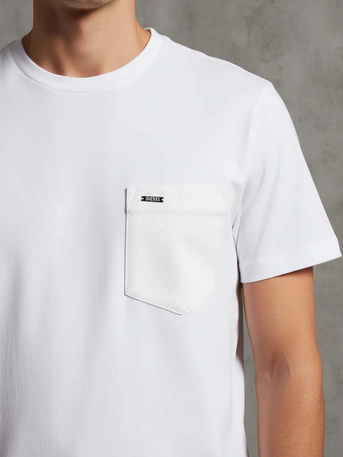 Polera Diesel T-just Small Crew Denim 1