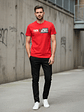 Polera diesel t-diego-cuty t-shirt roja - Miniatura 3