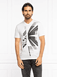 Polera Armani Exchange Hombre Blanca Diseño Gráfico A|X Original (M) - Miniatura 2