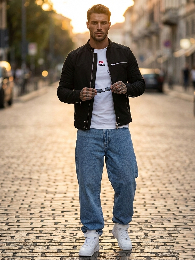 Chaqueta Diesel J-Glory  Noir Talla M  2