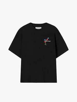 NUDE PROJECT Floreta Tee Black 