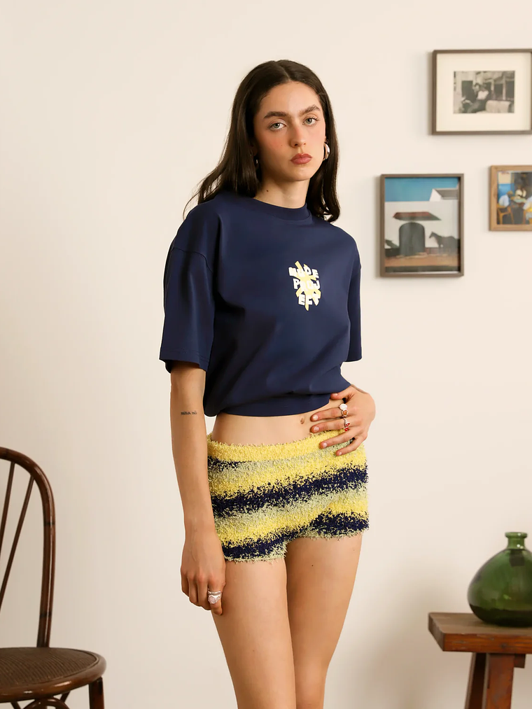 Polera Nude Project Astro Tee Navy - L / Navy 3