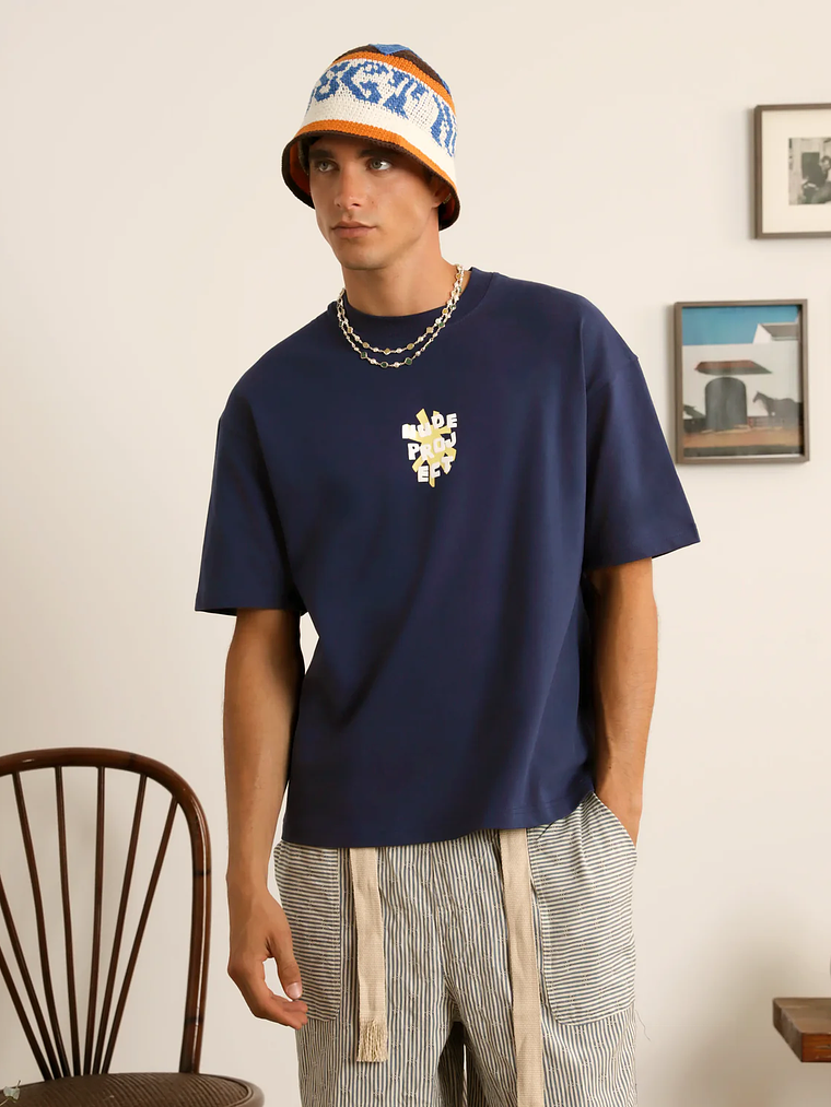 Polera Nude Project Astro Tee Navy - L / Navy 7